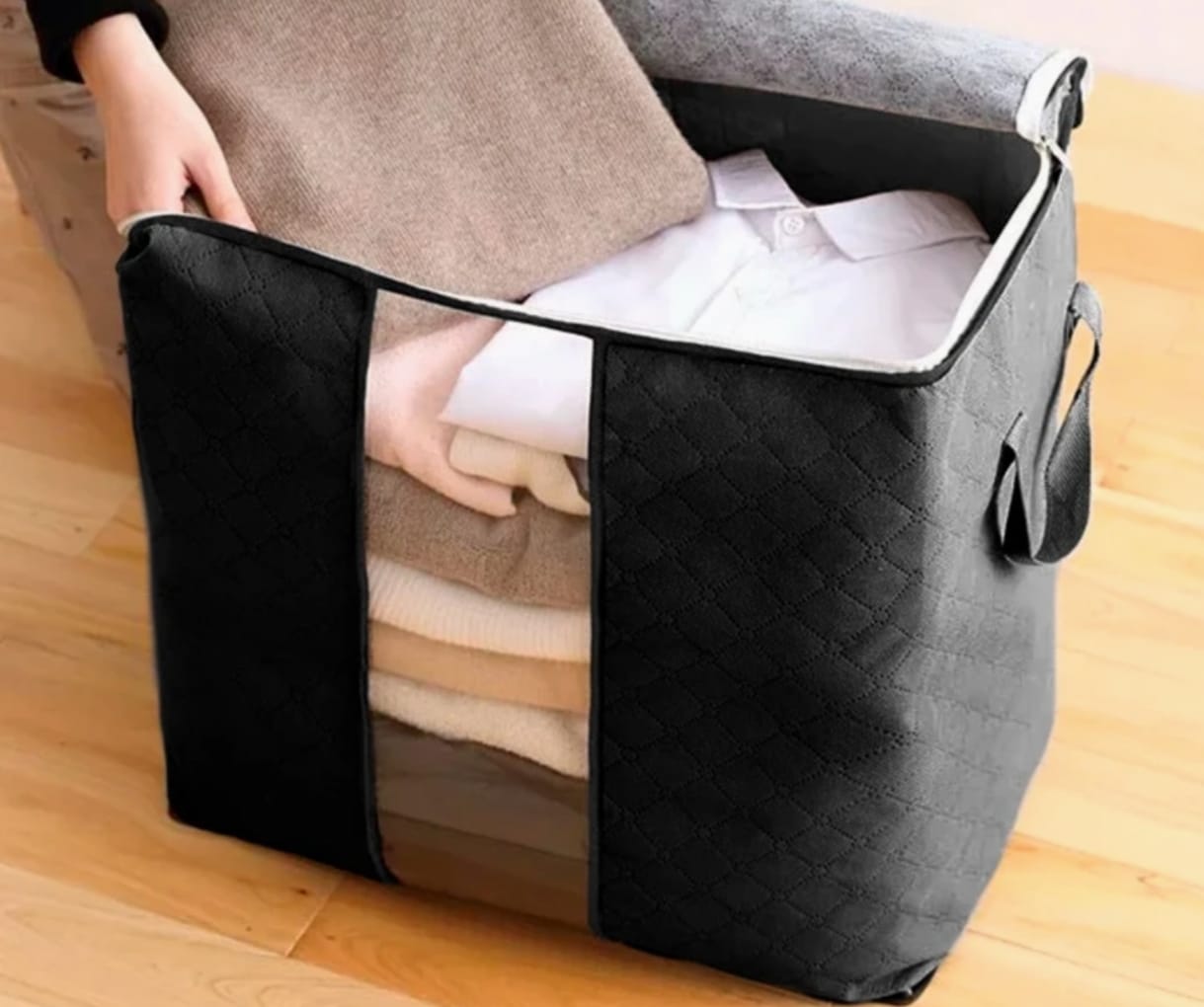 Organizador de Ropa con Visor Tela transpirable 46*28*48