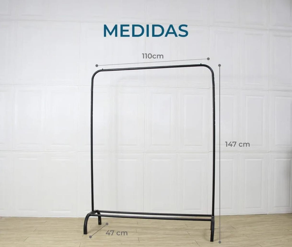 Organiza tus prendas con estos prácticos percheros de metal