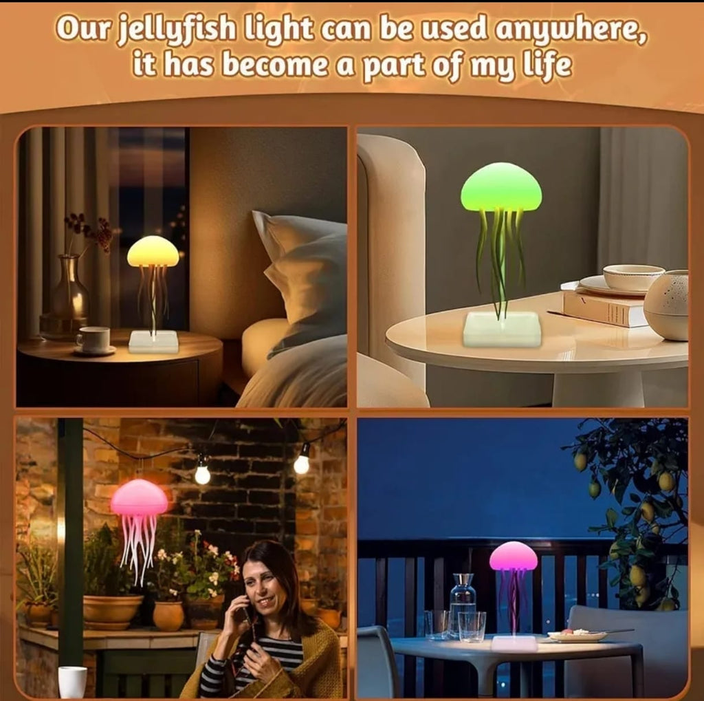 Lámpara Medusa LED con Movimiento Aurora Mood Light