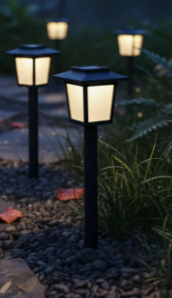 Ilumina tus espacios con el Farol Solar LED Luz Blanca