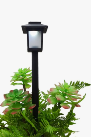 Ilumina tus espacios con el Farol Solar LED Luz Blanca