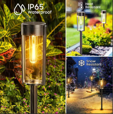 Ilumina tu jardín con esta lampara Vintage de luz Cálida