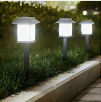 Ilumina tus espacios con el Farol Solar LED Luz Blanca
